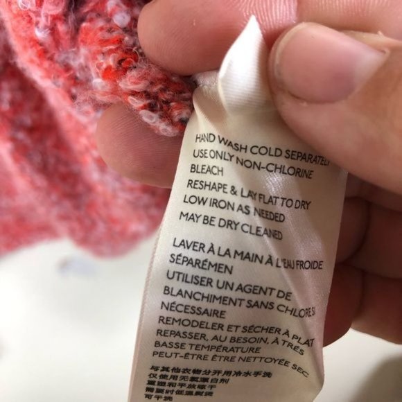 FREE PEOPLE BFF Sweater Cowl Neck Oversized Crop Sweater Size Small - Picture 14 of 16